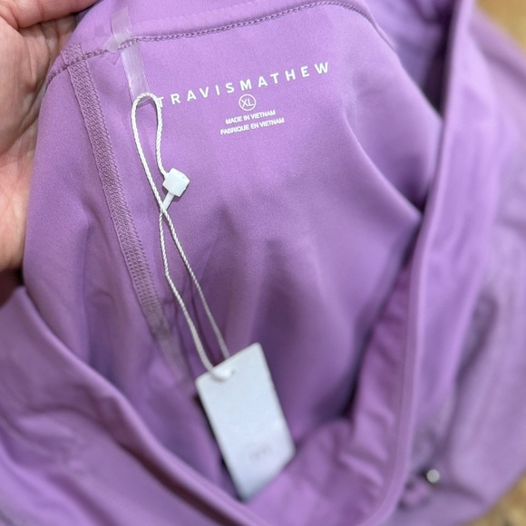 Travis Mathew Dune Grass Sport Skort XL Heather Dusty Lavender Golf Tennis Prepp - Picture 7 of 9